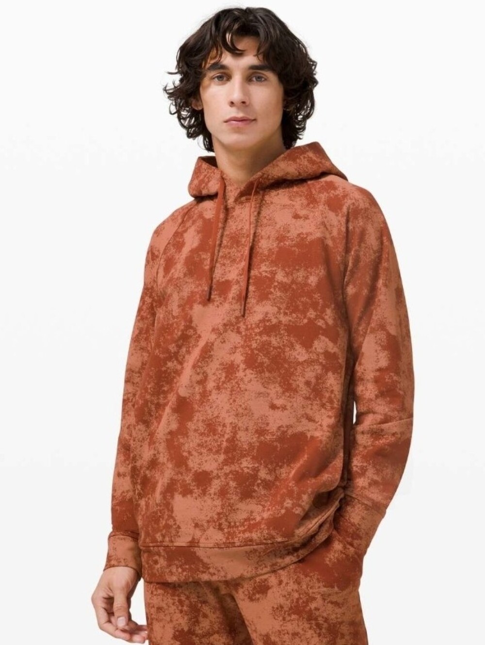 Lululemon City Sweat Pullover Hoodie XL Copper Brown Mineral Wash